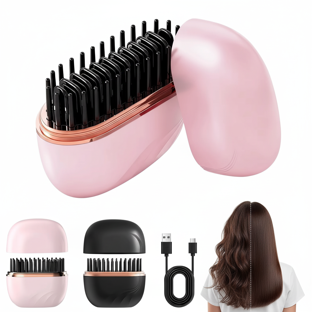 Mini Hair Straightening Brush